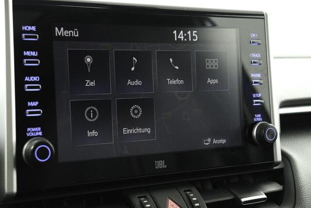 Toyota RAV4 2.5 Plug-in Hybrid AWD Bi-Tone Plus | Panorama dak | Trekhaak | Stoel/Stuurverwarming | Stoelventilatie | 360Camera | Leer | JBL Audio |