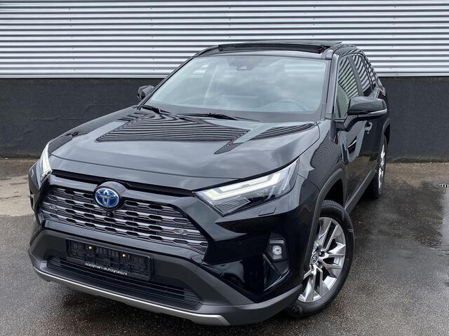 Toyota RAV4 2.5 Hybrid AWD Executive Schuif-/kantel dak, 360" Camera, Stoelverwarming + koeling, Stuurwiel verwarmd, Seat memory, Dodehoekdetectie, Lederen bekleding, LED