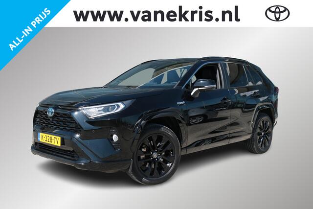 Toyota RAV4 2.5 Hybrid Black Edition JBL, 1e eigenaar, NL auto , Alarm, 360 camera