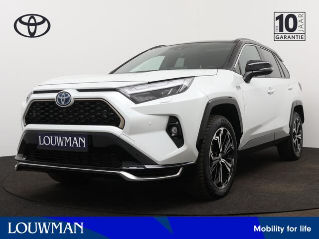 Toyota RAV4 2.5 Plug-in Hybrid AWD Bi-Tone Plus | Panoramadak | JBL | Leder | Memory Seats | Stoel + Stuur verwarming en Verkoeling | Dodehoeksensor | LED |