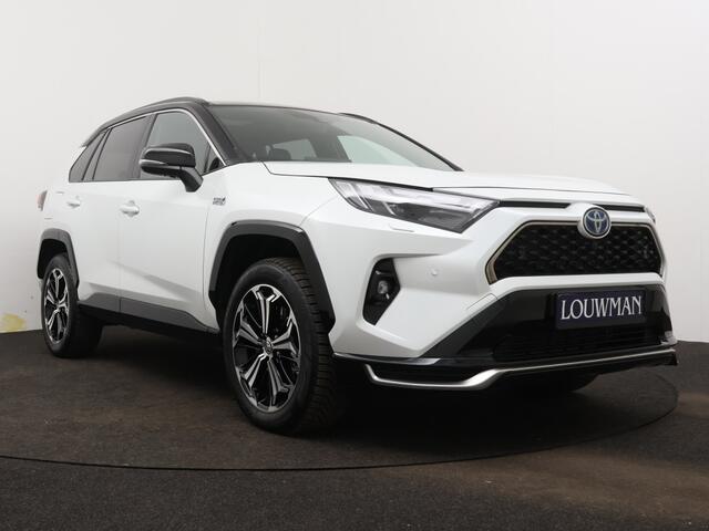 Toyota RAV4 2.5 Plug-in Hybrid AWD Bi-Tone Plus | Panoramadak | JBL | Leder | Memory Seats | Stoel + Stuur verwarming en Verkoeling | Dodehoeksensor | LED |
