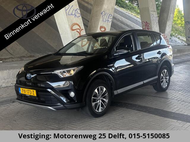 Toyota RAV4 2.5 HYBRID DYNAMIC BLACK GARANTIE 10-2027 NAVI.ADAPTIVE CRUISE.PDC VOOR+ACHTER 100% ONDERHOUDEN