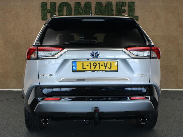 Toyota RAV4 2.5 Hybrid AWD Bi-Tone - AFNEEMBARE TREKHAAK 1650KG GEREMD TREKGEWICHT - BEARLOCK - ELEKTRISCHE ACHTERKLEP - DODEHOEK DETECTIE - STOEL EN STUUR VERWARMING - PARKEERSENSOREN VOOR EN ACHTER - KEYLESS ENTRY & START