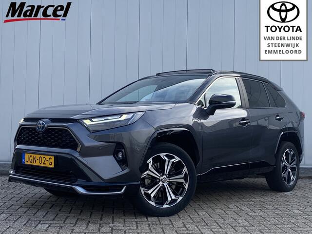 Toyota RAV4 2.5 Plug-in Hybrid AWD Bi-Tone Plus Panorama Leder Stoel Verkoeling 360 Cam HUD