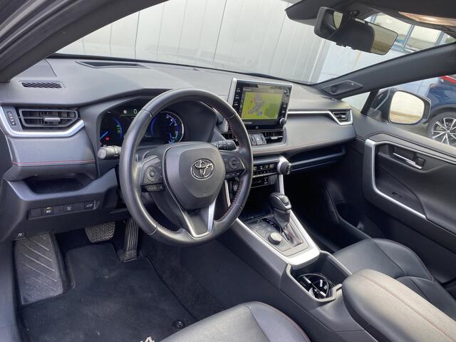 Toyota RAV4 2.5 Plug-in Hybrid AWD Bi-Tone Plus Panorama Leder Stoel Verkoeling 360 Cam HUD