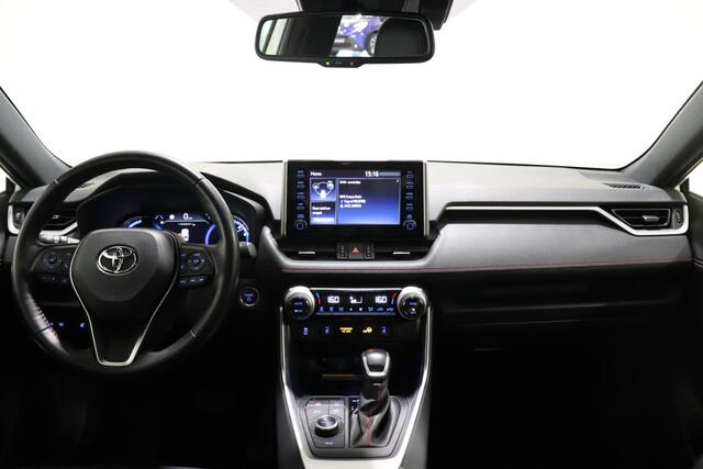 Toyota RAV4 2.5 Plug-in Hybrid AWD Style, Trekhaak, Bearlock, Stoelverwarming voor en achter, Stuur verwarming, Dealer onderhouden!