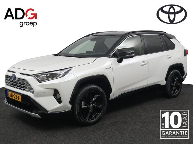 Toyota RAV4 2.5 Hybrid Business Intro | Elektrisch verstelbare Bestuurdersstoel | Parkeersensoren Rondom | 360 Camera | Kunstlederen Bekleding | Parelmoer Wit/ Zwart Dak |