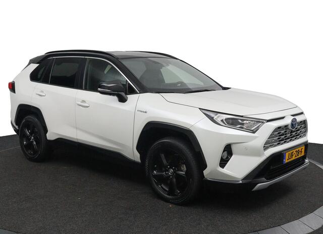 Toyota RAV4 2.5 Hybrid Business Intro | Elektrisch verstelbare Bestuurdersstoel | Parkeersensoren Rondom | 360 Camera | Kunstlederen Bekleding | Parelmoer Wit/ Zwart Dak |