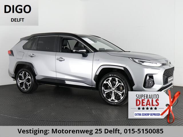 Toyota RAV4 2.5 PLUG-IN AWD STYLE SUZUKI ACROSS 1e EIG. GARANTIE 3-2033.*BI-TONE BODY PACK.HALF LEDER.STOELVERWARMING. CARPLAY. CAMERA.