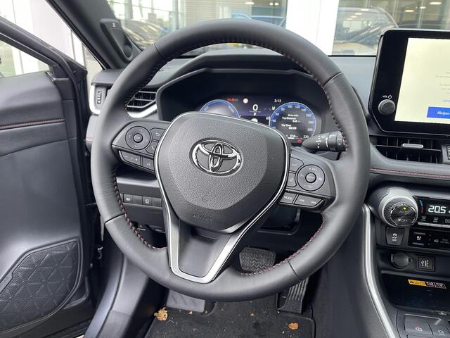 Toyota RAV4 2.5 Plug-in Hybrid AWD Bi-Tone Plus Schuif-/kanteldak | Lederen bekleding | JBL Premium geluid | Dodehoekdetectie