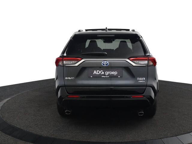 Toyota RAV4 2.5 Plug-in Hybrid AWD Bi-Tone Plus | Schuif-Kanteldak | Lederen Bekleding | JBL Audio | 360 Camera | Parkeersensoren Rondom | Plug in | 306 PK |