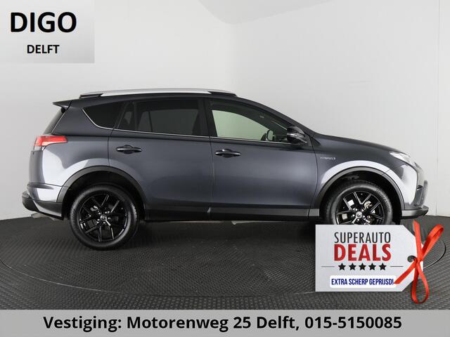 Toyota RAV4 2.5 HYBRID BLACK EDITION AUTOMAAT GARANTIE 6-2028 NAVI.PDC.CAMERA.18 INCH. SLECHTS 99.000 KM.