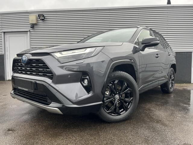 Toyota RAV4 2.5 Hybrid AWD Bi-tone Navigatie, Stuurwiel- & Stoelverwarming, LED, PDC, LMV, Elek. bestuurdersstoel, Leder/alcantara