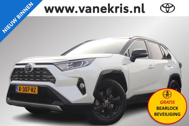 Toyota RAV4 2.5 Hybrid Bi-Tone, 1e Eigenaar, Alarm klasse 3, Stuur & Stoel & Voorruit verwarming, Keyless, Elec. Achterklep!