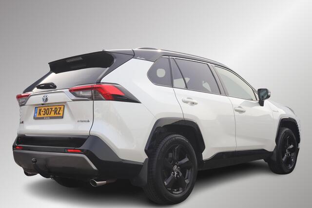 Toyota RAV4 2.5 Hybrid Bi-Tone, 1e Eigenaar, Alarm klasse 3, Stuur & Stoel & Voorruit verwarming, Keyless, Elec. Achterklep!