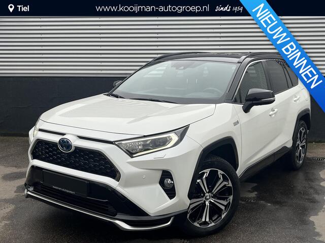 Toyota RAV4 2.5 Plug-in Hybrid AWD Bi-Tone Plus Stoelkoeling, verwarming, stuurwiel verwarmd, HUD, 360" Camera, JBL, Dodehoekdetectie, LMV, LED,
