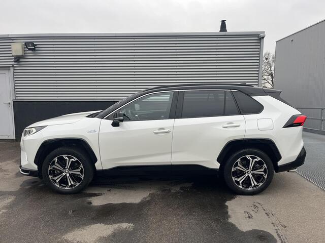 Toyota RAV4 2.5 Plug-in Hybrid AWD Bi-Tone Plus Stoelkoeling, verwarming, stuurwiel verwarmd, HUD, 360" Camera, JBL, Dodehoekdetectie, LMV, LED,