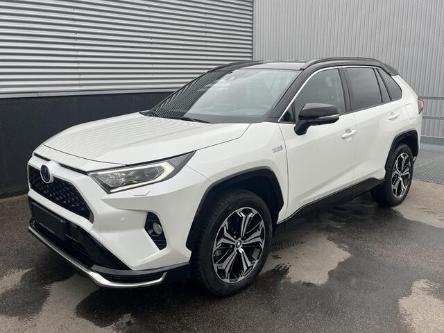 Toyota RAV4 2.5 Plug-in Hybrid AWD Bi-Tone Plus Stoelkoeling, verwarming, stuurwiel verwarmd, HUD, 360" Camera, JBL, Dodehoekdetectie, LMV, LED,