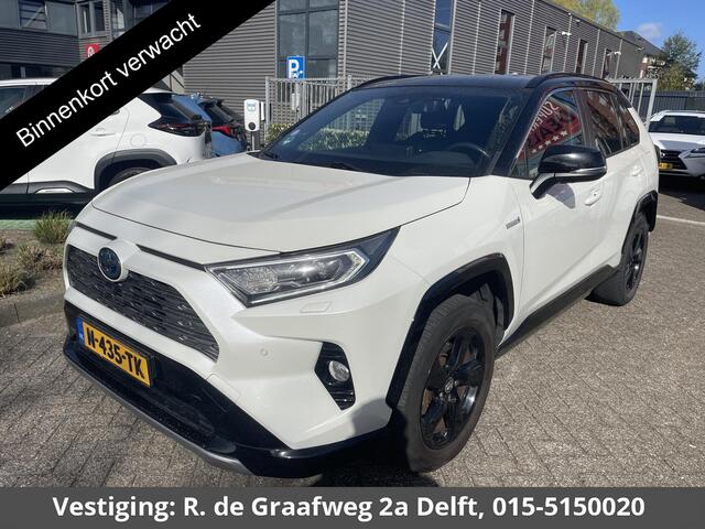 Toyota RAV4 2.5 Hybrid AWD Bi-Tone | 1650 KG trekgewicht | JBL Audio | navigatie | 360° camera | Stuur-/Stoelverwarming | Dodehoek detectie