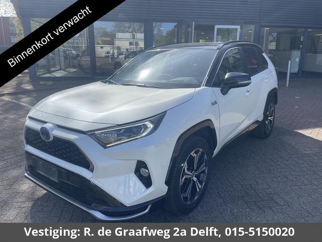 Toyota RAV4 2.5 Plug-in Hybrid AWD Bi-Tone Plus | 1500 KG trekgewicht | JBL Audio | Stoelverwarming & ventilatie | Memory Seats | Schuif-/Kanteldak | Navigatie