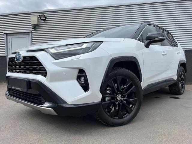 Toyota RAV4 2.5 Hybrid AWD Bi-tone Trekhaak, navigatie Apple CarPlay/Android Auto, parkeersensoren v&a, stoelverwarming, stuurverwarming, elektr. achterklep