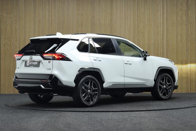 Toyota RAV4 2.5 Hybrid AWD GR SPORT | Sport Plus Pakket | JBL Audio | Adaptive-cruise | 360° Camera | Clima | Leder-Alcantara | Apple Carplay | Navigatie | Stoel & Stuurverwarming | Keyless | Dodehoekdetectie