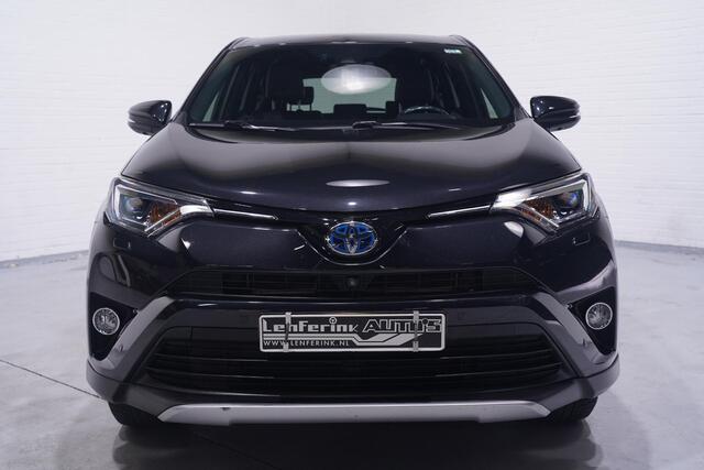 Toyota RAV4 2.5 Hybrid AWD Dynamic navigatie lederen-bekleding LED cruise-controlle electrische-achterklep PDC v+a 360 Camera trekhaak-1650kg stoel/stuurverwarming memo op bestuurdersstoel lane-assist