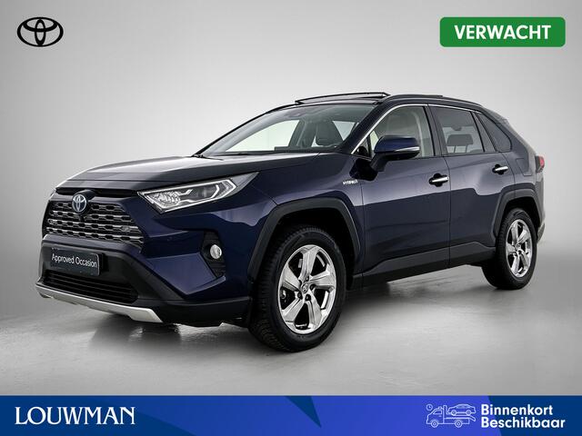 Toyota RAV4 2.5 Hybrid Executive | Panorama schuif/kantel dak | JBL | Elektrisch verstelbare bestuurdersstoel met geheugen | Trekhaak | Lederen bekleding | 360 Camera + camera functie binnenspiegel | Navigatie |