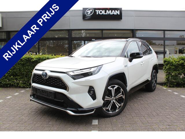 Toyota RAV4 2.5 Plug-in Hybrid AWD Bi-Tone Plus | Rijklaar | Panodak | Navi | JBL | HUD | Leder | Stoel- koeling/verwarming | 360 Camera | Memory