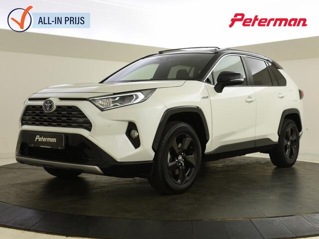 Toyota RAV4 2.5 Hybrid Bi-Tone | Schuif/kanteldak | Trekhaak | JBL |