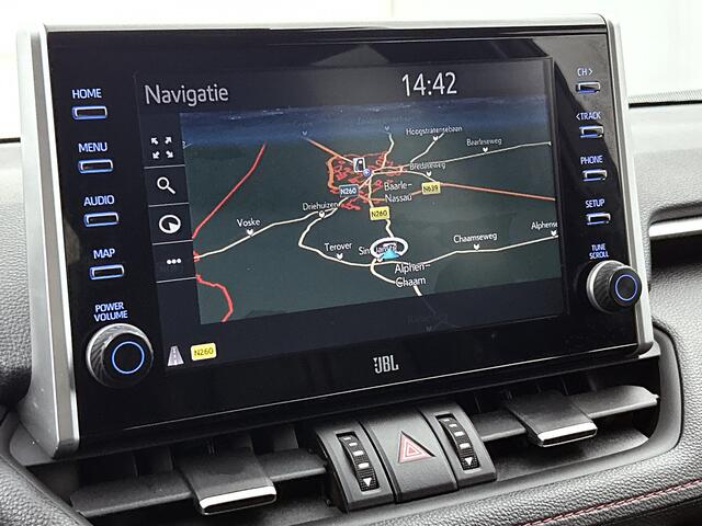 Toyota RAV4 2.5 Plug-in Hybrid AWD Bi-Tone Plus | Trekhaak afneembaar - 1500KG trekgewicht | 360 camera + binnenspiegel | Stoel+stuurverwarming | Stoelventilatie | Dodehoek detectie | Parkeersensoren voor+achter | Elektrische achterklep |