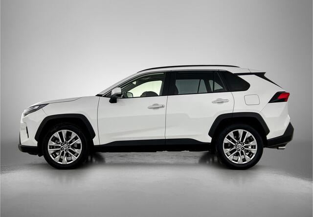 Toyota RAV4 2.5 Hybrid AWD Executive Premium Pack | Panorama Schuif/kanteldak | JBL | 360 camera + camerabeeld in binnenspiegel | stoel ventilatie | Stoel+stuurverwarming + achterbank | Memory seat | Bruin Leder | draadloze telefoonlader |