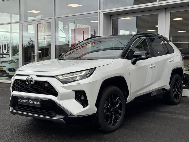 Toyota RAV4 2.5 Hybrid AWD GR SPORT Blind spot | 360° camera | Stoelgeheugen | Digitale binnenspiegel | Stoel/stuurwielverwarming | Keyless | Navigatie Apple CarPlay/Android Auto |