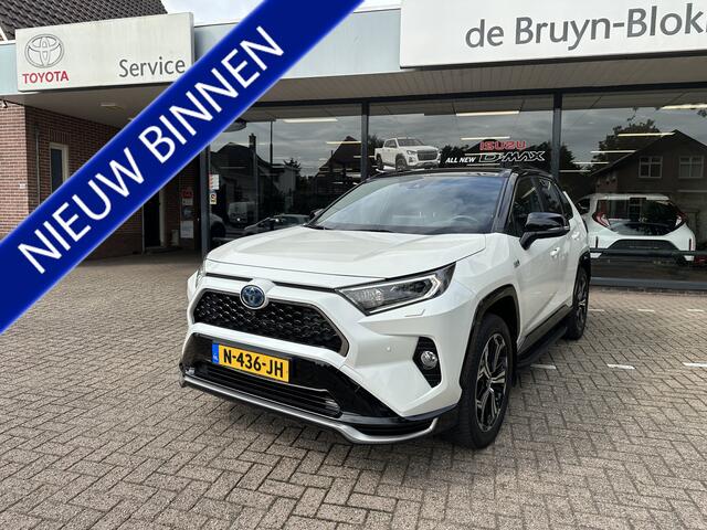 Toyota RAV4 2.5 Plug-in Hybrid AWD Bi-Tone Plus trekhaak / panoramadak / 360 monitor / stuurverwarming / JBL-audio / meest complete uitvoering / 10 jaar Toyota garantie-programma / Toyota pechhulppas / rijklaarprijs incl. garantie en onderhoud