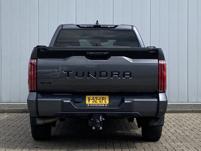 Toyota TUNDRA Crewmax Limited 3.5 V6 Platinum Headup 360 Camera Pano JBL trekhaak Bedcover Stoel Verkoeling NL kenteken 3500KG treklast Treeplanken