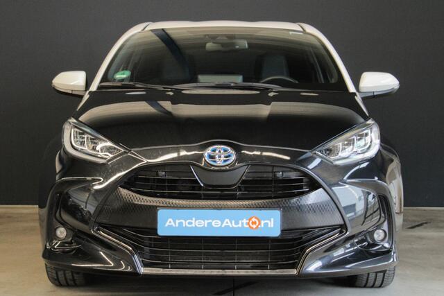 Toyota YARIS 1.5 Hybrid Launch Edition |nieuw onderhoud!|ACC|stoelverwarming|head-up|leder|navi|