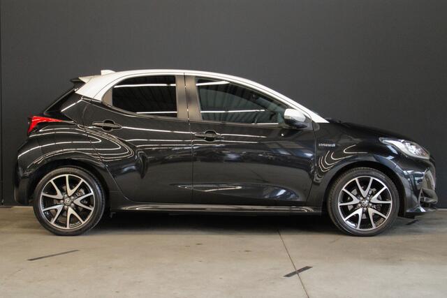 Toyota YARIS 1.5 Hybrid Launch Edition |nieuw onderhoud!|ACC|stoelverwarming|head-up|leder|navi|