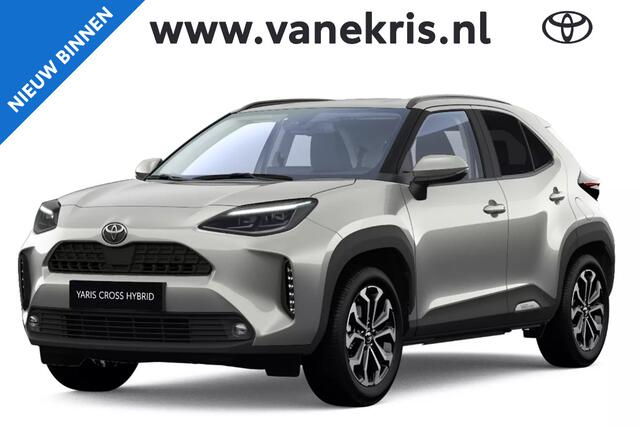 Toyota YARIS Cross 1.5 Hybrid 115 First Edition, ¤500,- Inruilpremie, Comfort Pack, BSM, Apple Carplay & Android Auto, Parkeersensoren voor & Achter, Stuur & Stoel verwarming