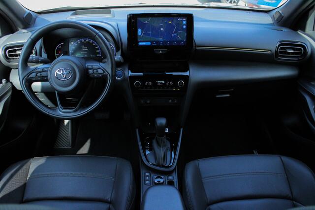 Toyota YARIS Cross 1.5 Hybrid Launch Edition |leder|head up|elek klep|nieuw onderhoud|stuurwiel verwarming|voorruit verwarming|AWD|