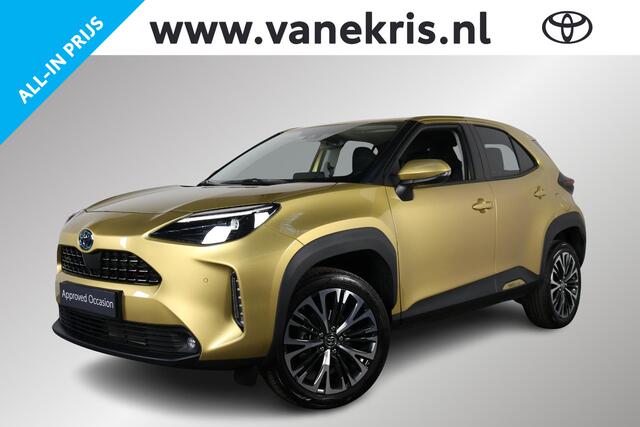 Toyota YARIS Cross 1.5 Hybrid Executive Limited, NAVI, BSM, 18 Inch Lm velgen, NAVI, Apple Carplay, Android Auto ,Stuur/Stoelverwarming