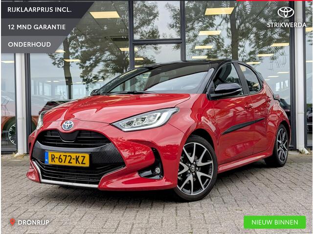 Toyota YARIS 1.5 Hybrid GR Sport Edition | Afn. trekhaak | Stoelverwarming | Leer | Bi-Tone | Camera | ACC