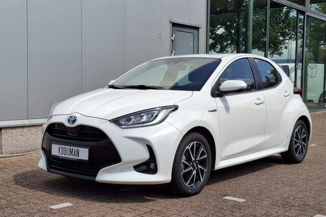 Toyota YARIS 1.5 Hybrid Dynamic Apple Carplay en/of Android auto Navigatie, LED, LMV, Achteruitrijcamera, Adaptieve cruise control, Climate control