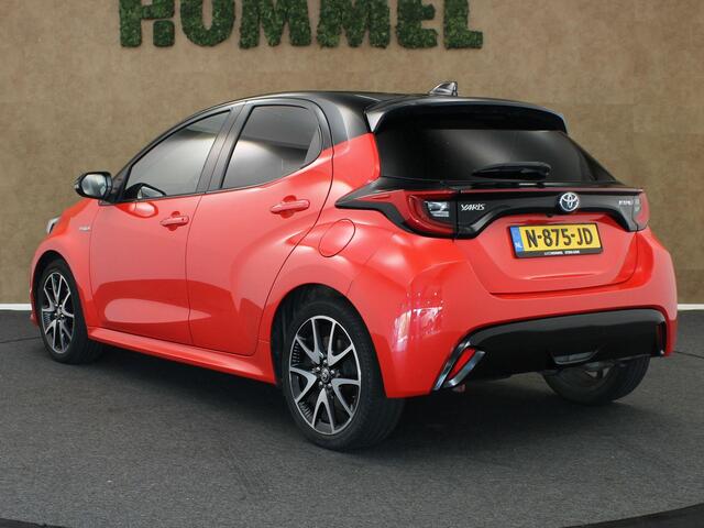Toyota YARIS 1.5 Hybrid Launch Edition - CLIMATE CONTROL - VOORSTOELEN VERWARMD - HEAD UP DISPLAY - PARKEERSENSOREN VOOR/ ACHTER - HALF LEDEREN BEKLEDING - CAMERA - KEYLESS ENTRY/ START - ADAPTIEVE CRUISE CONTROL - ARMSTEUN VOOR - APPLE CARPLAY/ ANDROID AUTO