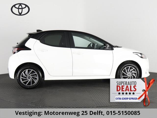 Toyota YARIS 1.5 HYBRIDE GARANTIE TOT 2033* BLACK & WHITE BIJNA 2023. CLOUD NAVI.CLIMA.CRUISE
