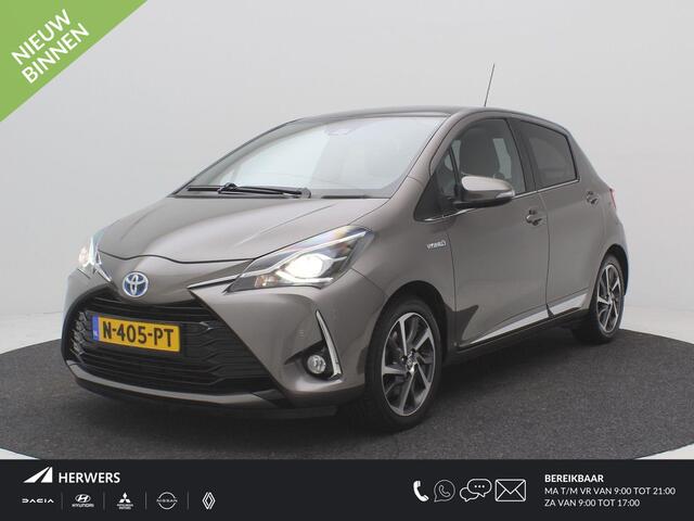 Toyota YARIS 1.5 Hybrid Aspiration AUTOMAAT / GROOT Glazendak / Cruise control / Airco Climate control / LMV / Historie aanwezig / Achteruitrijcamera /