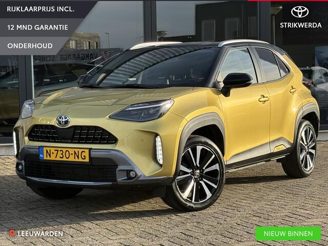 Toyota YARIS Cross 1.5 Hybrid Launch Edition | Dodehoek sensor | Lederen bekleding | JBL | Parkeersensoren