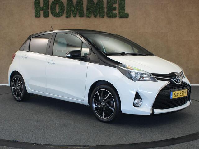 Toyota YARIS 1.0 VVT-i Trend - BI-TONE - ACHTERUITRIJCAMERA - AUTOMATISCH GEREGELDE AIRCO - AUTO HOMMEL ONDERHOUDEN - LICHTMETALEN VELGEN -