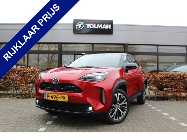 Toyota YARIS Cross 1.5 Hybrid Executive | Rijklaar | Bi-Tone | Trekhaak | Blind Spot | Head Up | Stoelverw. | Sensoren v+a | JBL | Half-leder