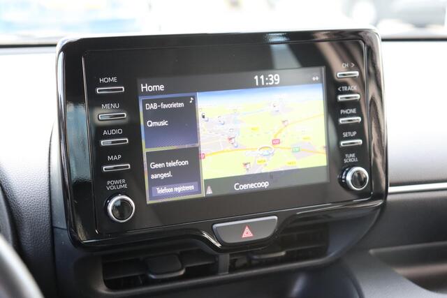 Toyota YARIS 1.5 Hybrid Active, Navi, Startknop Apple Carplay, Android Auto, Parkeercamera, Adaptieve cruise control.