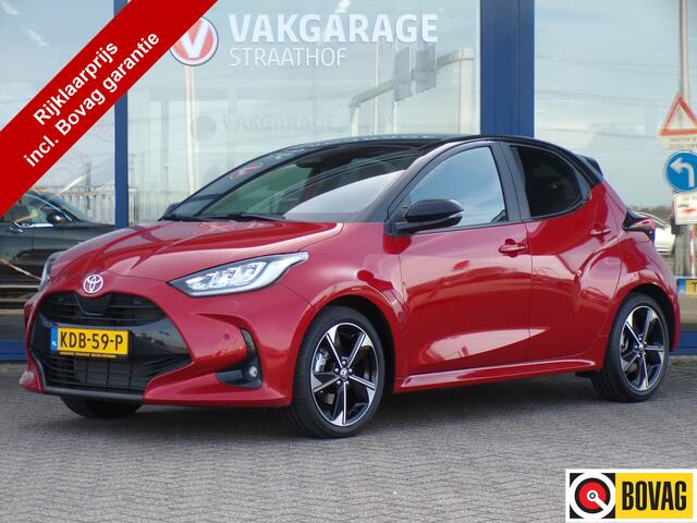 Toyota YARIS 1.5 Hybrid 130 Executive Full led / Sensoren + camera / Panoramadak / Stoel + stuurverwarming / JBL Audio / Apple Carplay + Android Auto
